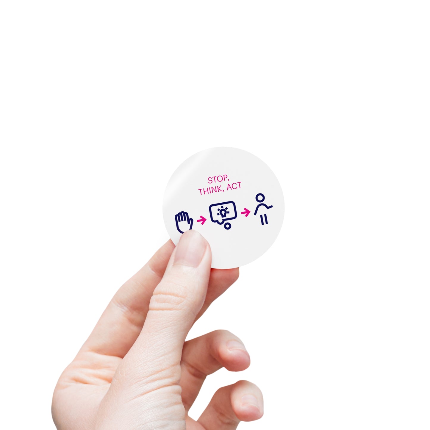 Round Sticker Label Rolls