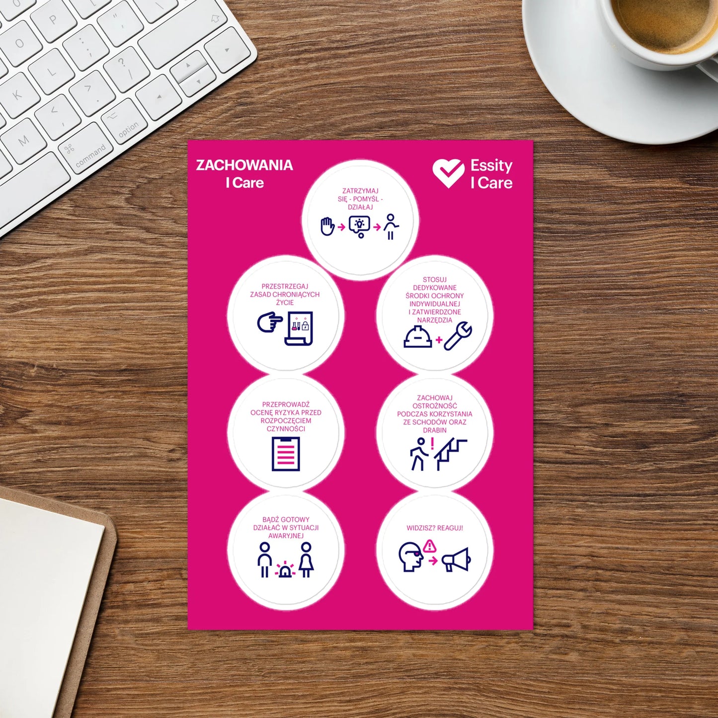 I Care Behaviors Sticker sheet - download