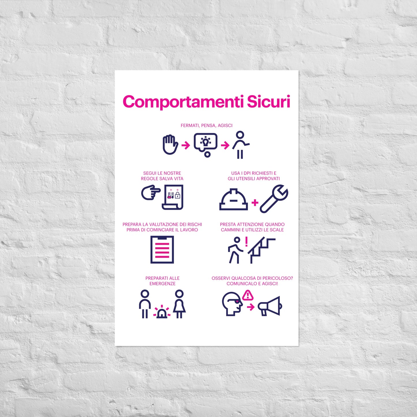 I Care Behaviors poster - download