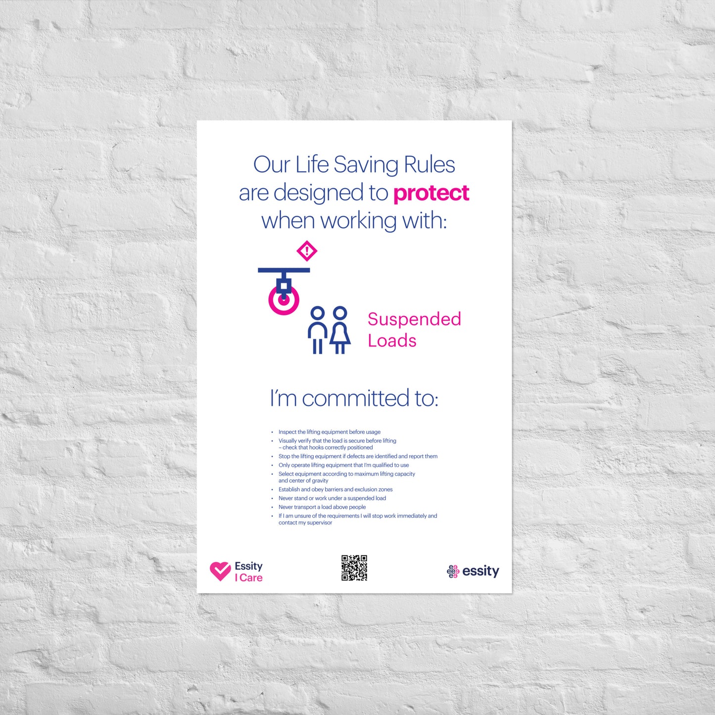 Suspended Loads commitment