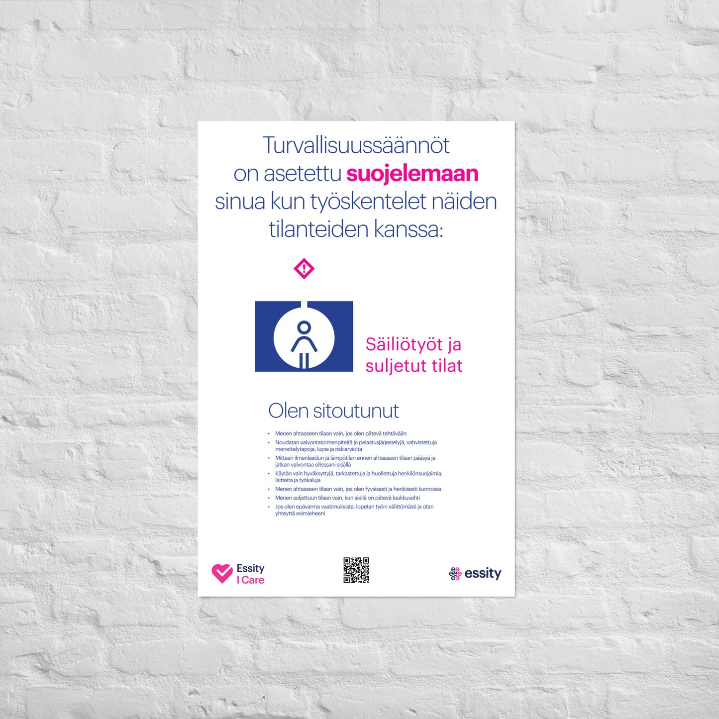 Confined Spaces commitments