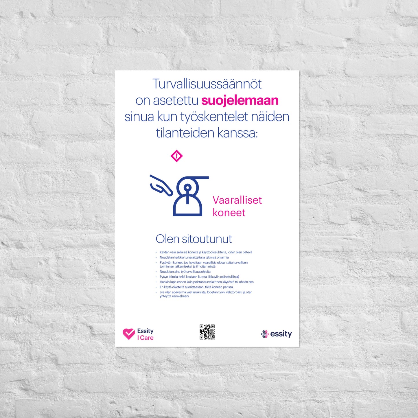 Hazardous Machinery commitments