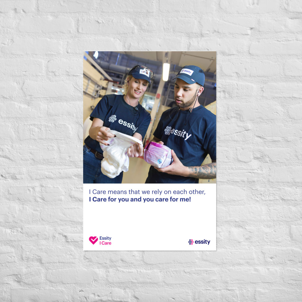 Essity I Care poster