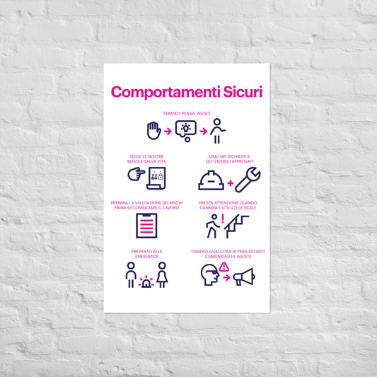 I Care Behaviors poster - download