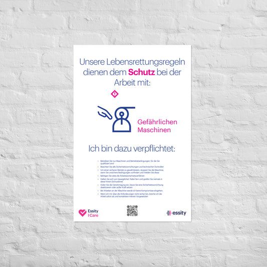 Hazardous Machinery commitments